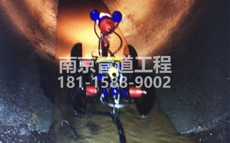 长虹路管道机器人检测