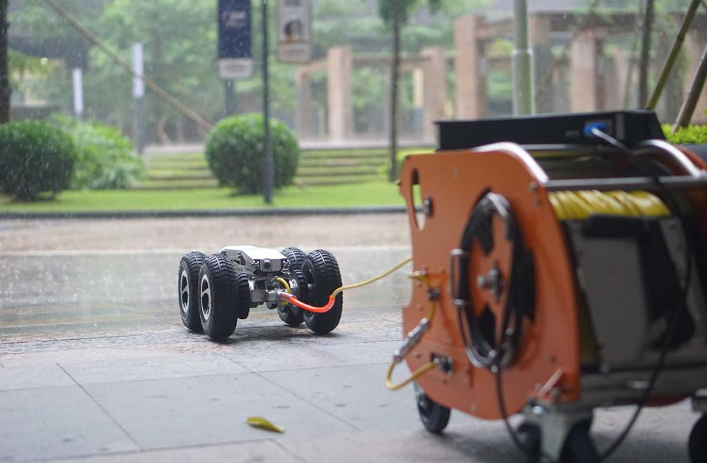 长虹路管道检测机器人