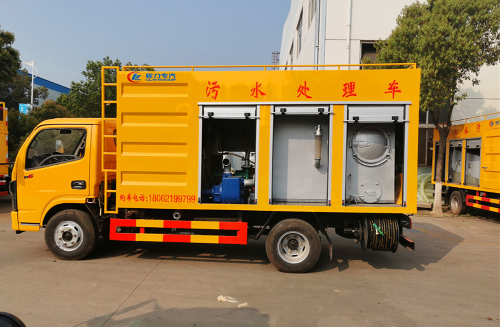 长虹路污水分离车