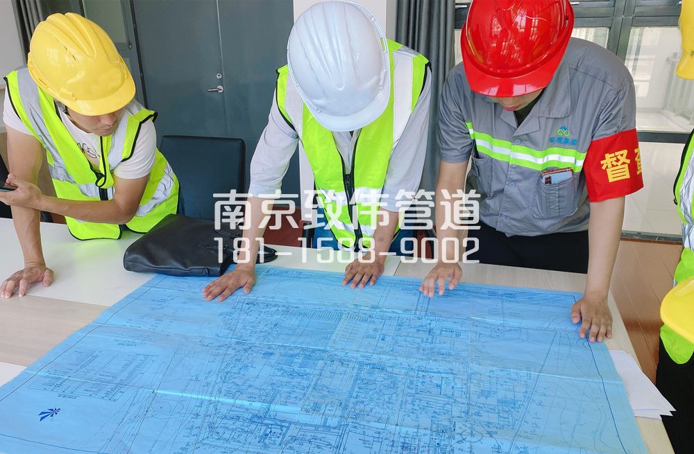 长虹路管道探测